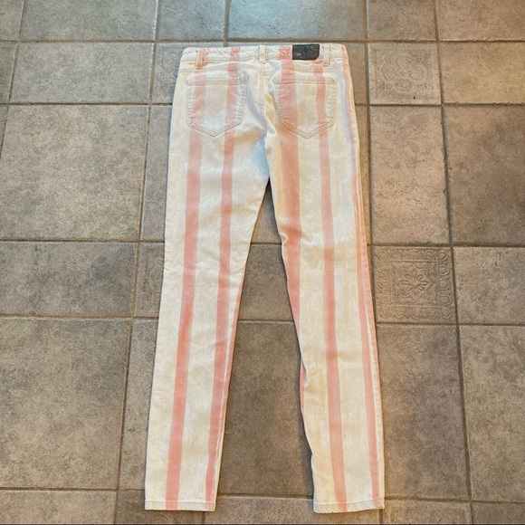 Authentic Icon AI Striped Skinny Jeans 28” - Picture 6 of 10